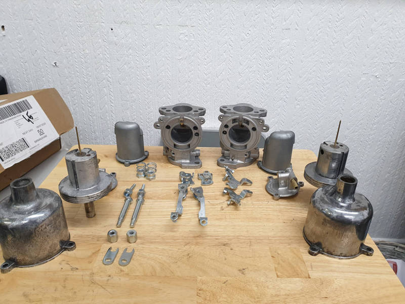 Carburettor refurbishment example